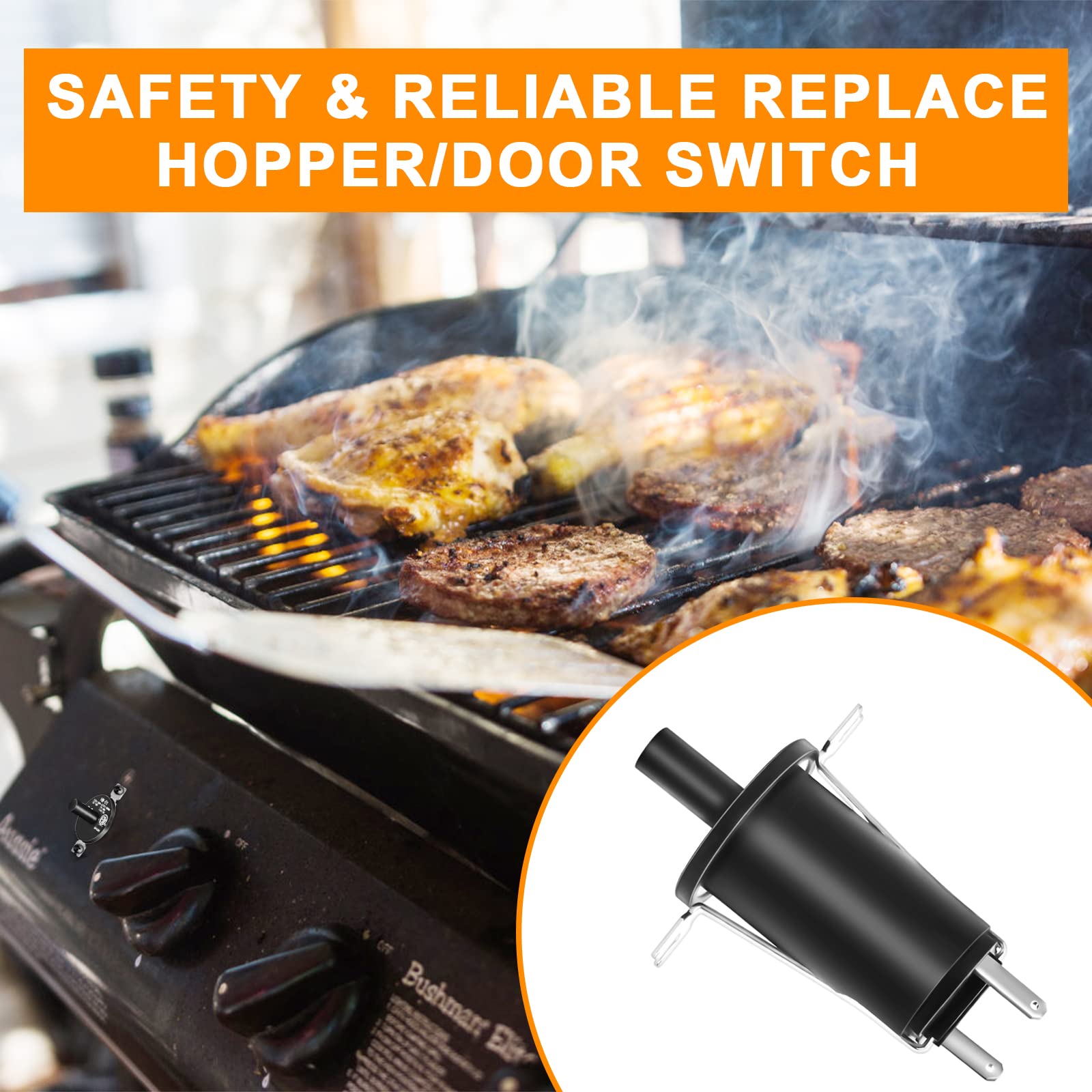 DAZZLEEX 3 Pezzi Interruttore Per, Interruttore Coperchio/Porta Per Sostituzione Serie Gravity 560/800/1050 XL - Foto 13