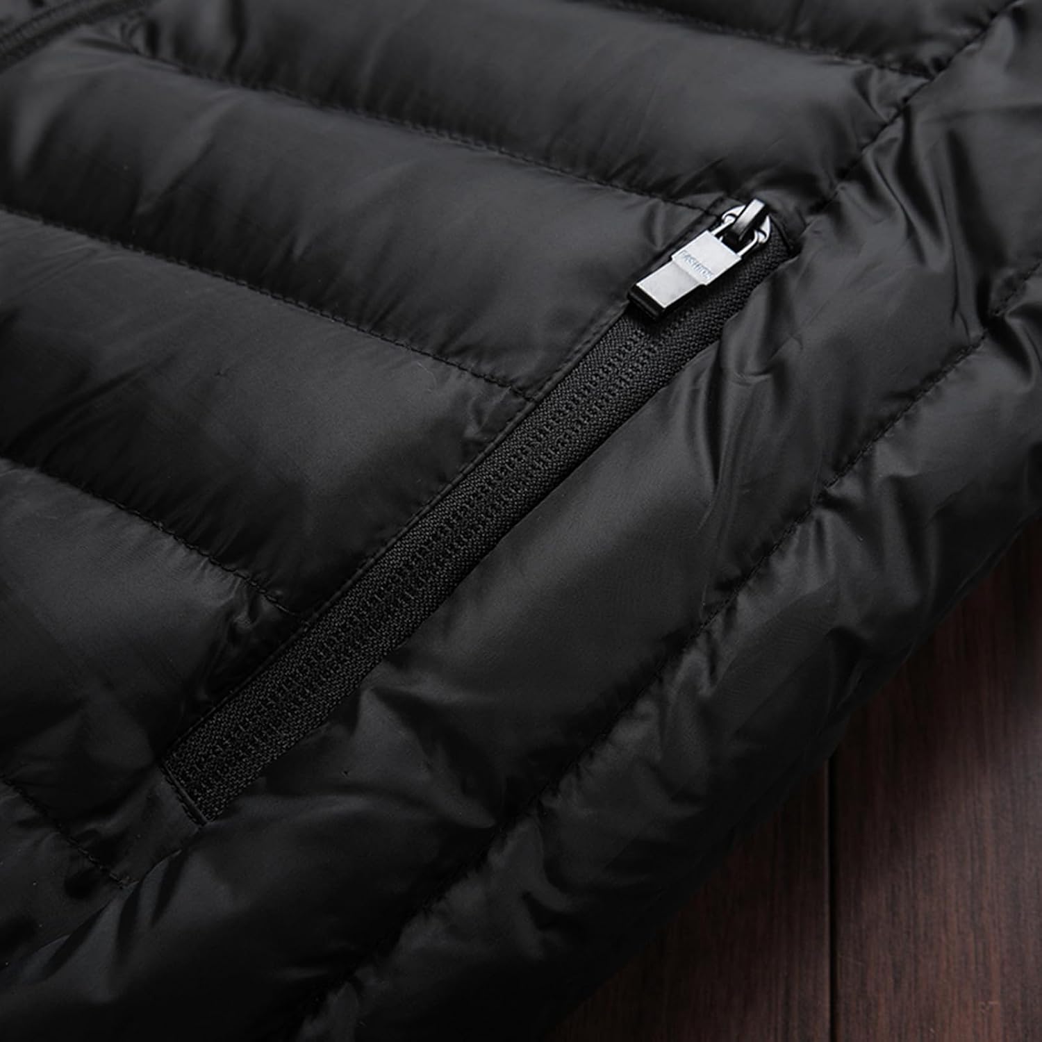 Heated Jacket for Women Men with Hood Thermal Warming Heated Coat Lightweight Winter Puffer Jackets for Hiking Skiing