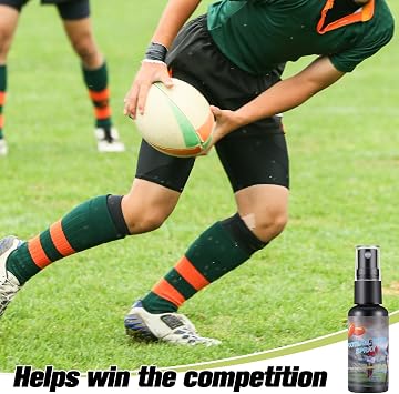 RoundFunny 2 Pcs 2oz Football Grip Spray Goalkeeper Glove Grip Spray Restores Stickiness Football Training Equipment Removes Dirt Restores Control