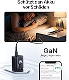INIU Chargeur USB C, 30W 2-Port Prise USB C Chargeur Rapide avec 60W Câble, GaN Tech Super Charge Rapide pour iPhone 17 16 Pro Max, iPad Air, Galaxy S25 S24, Xiaomi 15, Pixel 10, Switch 2 etc - 5