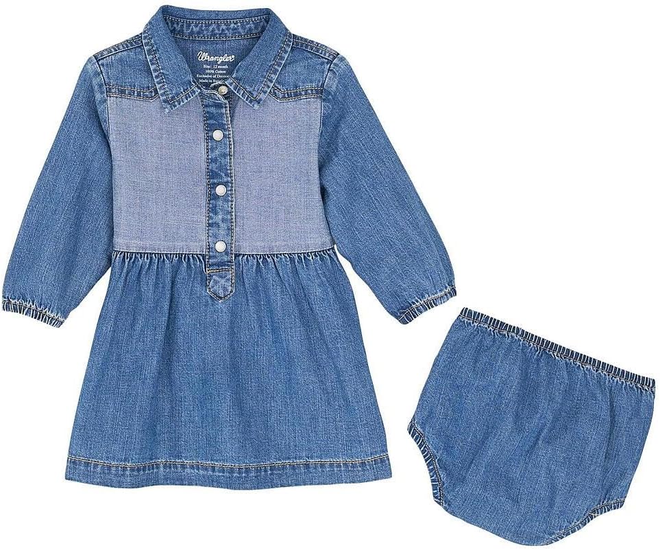 Wrangler Infant Girl's Denim Dress