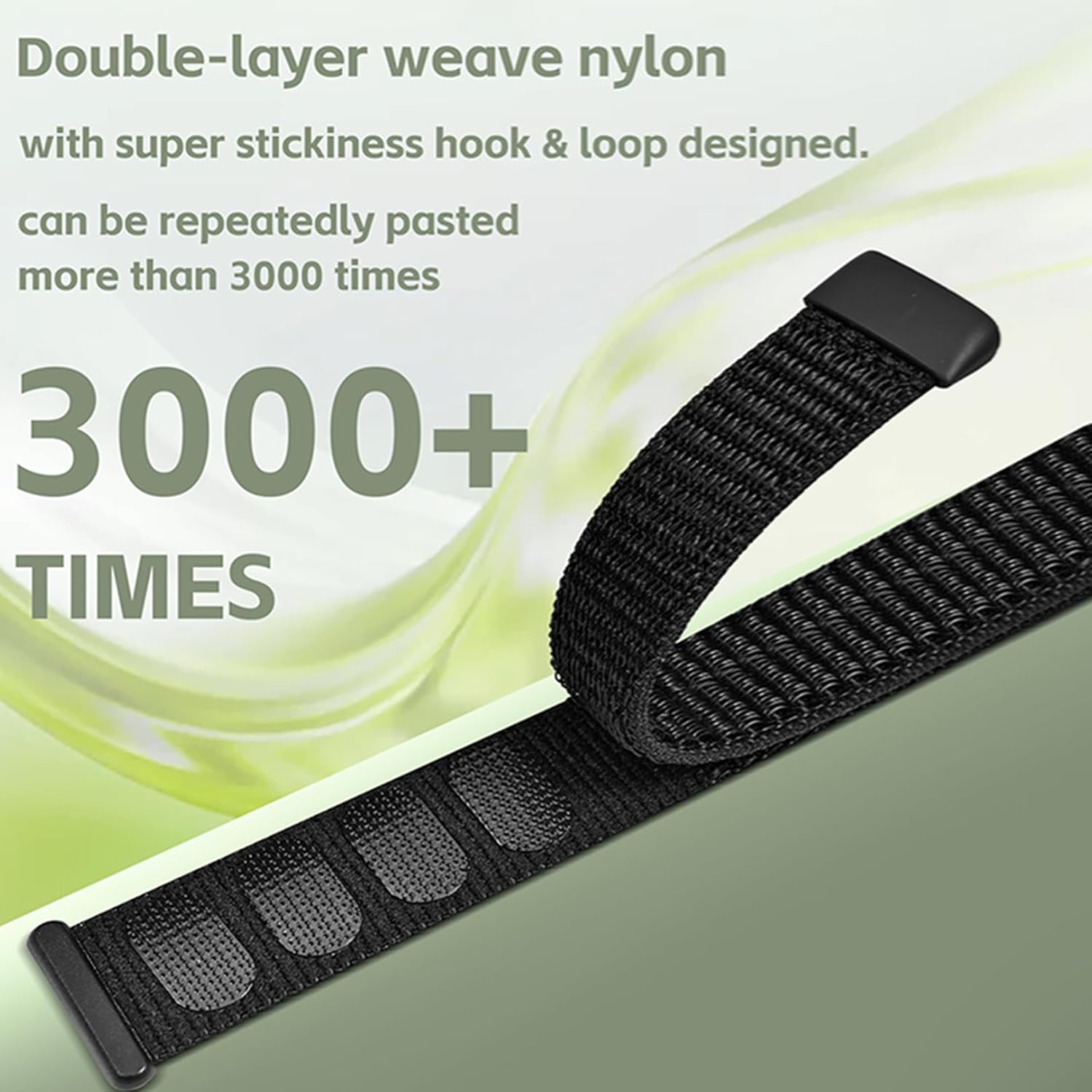 Nylon Watch Bands Compatible with Fitbit Charge 6/Charge 5 image 4