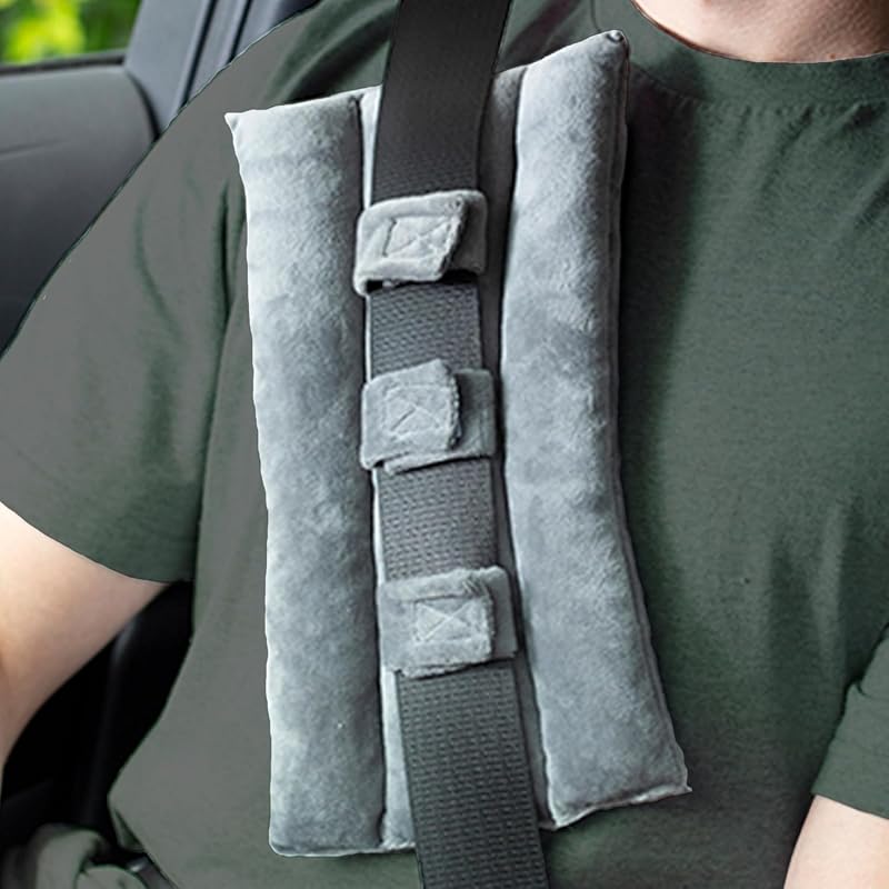 MOYOAMA Almohada para cinturón de seguridad poscirugía, almohadas para cinturón de seguridad para poscirugía, almohada de puerto de quimioterapia para cinturón de seguridad, almohadas de puerto para pacientes con quimioterapia, cinturón de seguridad, cojín para cinturón de seguridad para regalos de recuperación de cirugía cardíaca