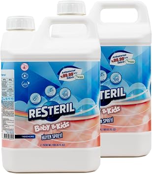 Bebek Dezenfektan   ok Ama l  Dezenfektan 5 Lt x2 Saf Hipoklor z Baby Kids Anaokulu Okul Oyun Alan  Oyun Mat  Oyuncak Hijyeni
