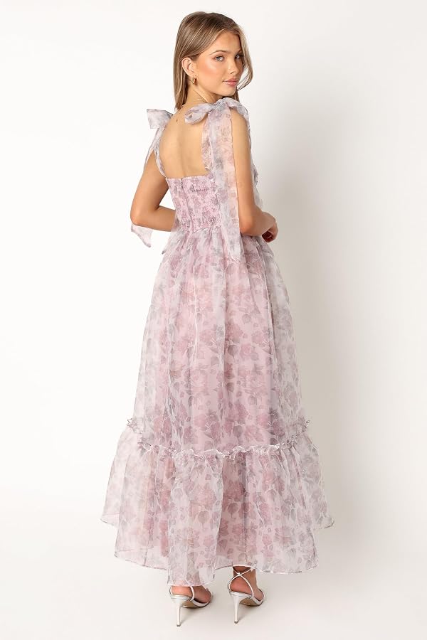 Petal & Pup Floret Midi Dress - Dark Purple XL by Petal & Pup - Used condition - Image 3