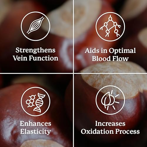 Miniatura 4 de Nature's Sunshine Vari-Gone, 90 cápsulas, suplementos de vena varicosa con 7 potentes hierbas y nutrientes que apoyan la circulación para la salud,