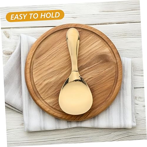 Miniatura 9 de Cuchara de cocina SStainless Steel Cuchara de arroz Cuchara de comida de paleta de arroz Utensilios de cocina Espátula antiadherente Utensilios de