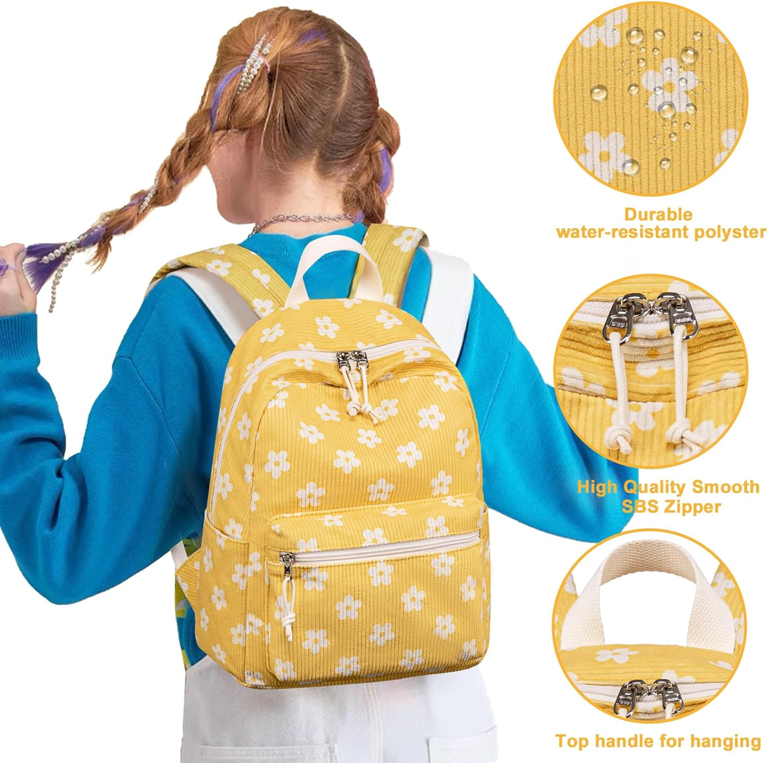 Bluboon Mini Backpacks for Girls 13" Toddler Backpack Purse School Bookbag Kawaii Backpack Women