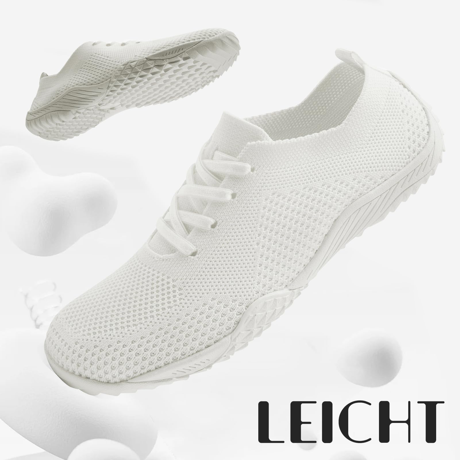 RJYWGS Scarpe Donna Barefoot Trekking Fitness Trail Running Sportive Tennis Sneakers Ginnastica Comode Basse Shoes