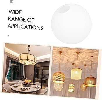 Amazon.co.jp: Toyvian ランプシェード ランプカバー 球状 防塵 交換用