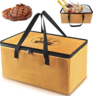 BBQ Meat Resting Blanket, Reusable Smoker Meat Resting Bag(15inch) | Heavy-Duty,Upgraded Aluminum Seamless Interior, Good thermal insulation ,The Secret of Home Chef,Dual-purpose (hot and cold)