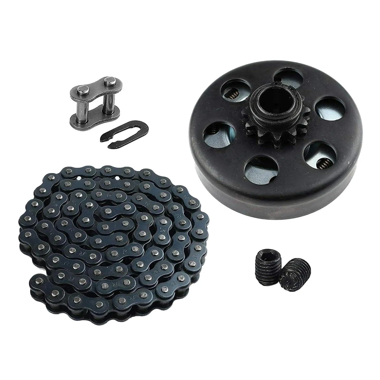 Kit de fijación de cable de embrague Ajuste para Mini bicicleta motor embrague Kit eje 12T piñón acero duradero