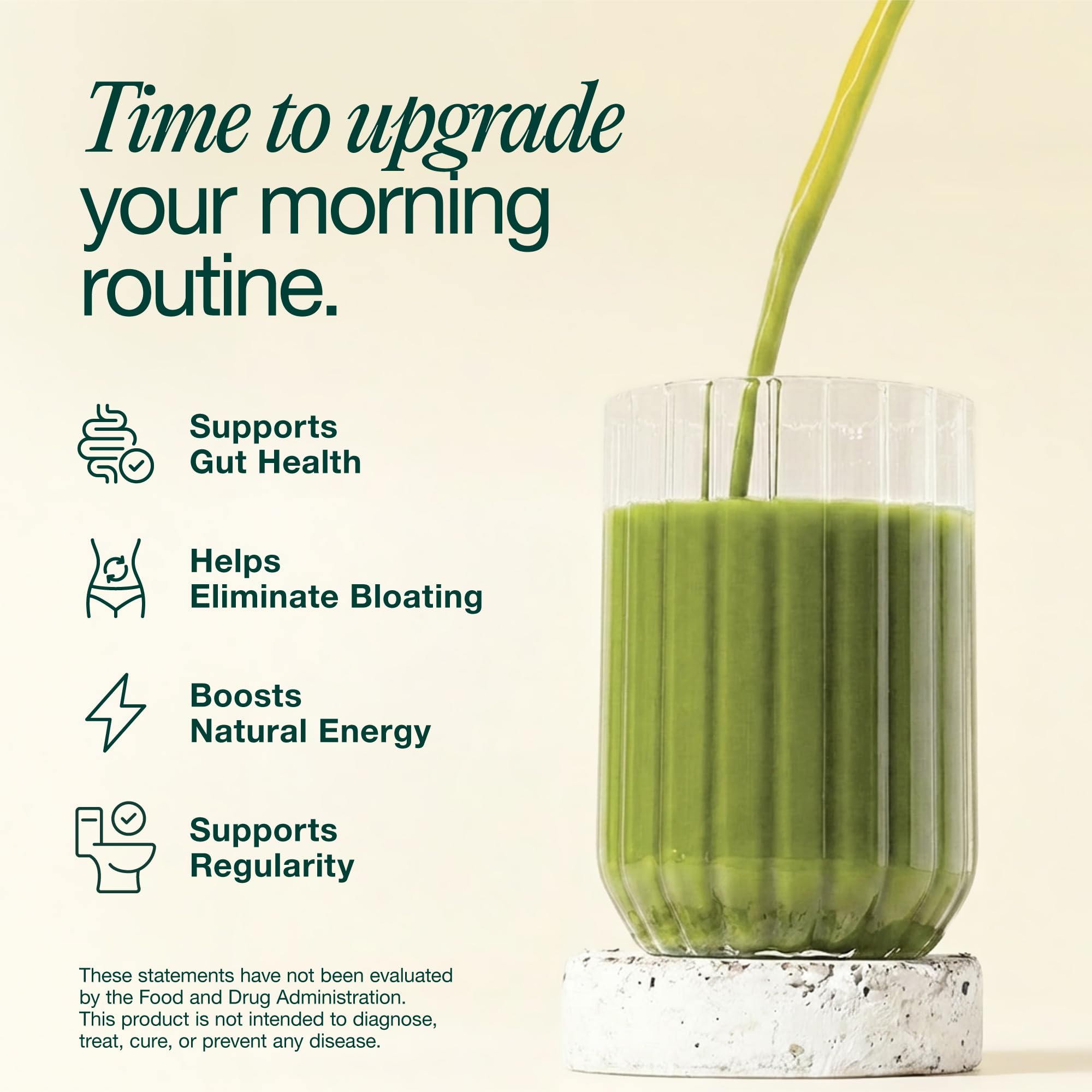 Hona Fiber Greens Powder with Super Greens, 8g Fiber, 15 Travel Sticks — Amazon image 2