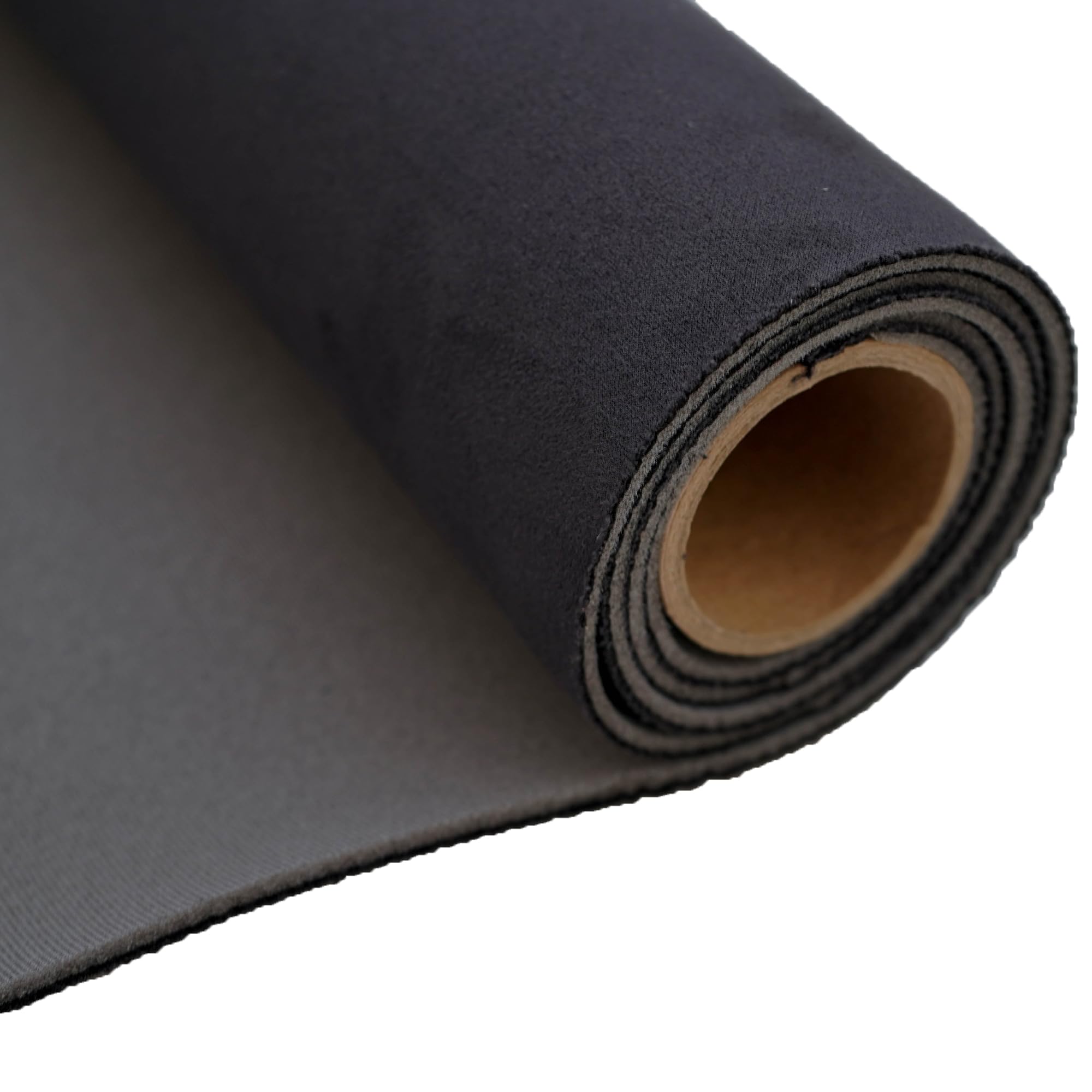 Węgiel drzewny w stylu Alcantara Podsufitka 3 mm z pianki/scrim, rozciągliwy spandeks, zamszowa tkanina - idealna do podsufitki samochodu, wykończenia i wyposażenia wnętrz, pasuje do furgonetki i