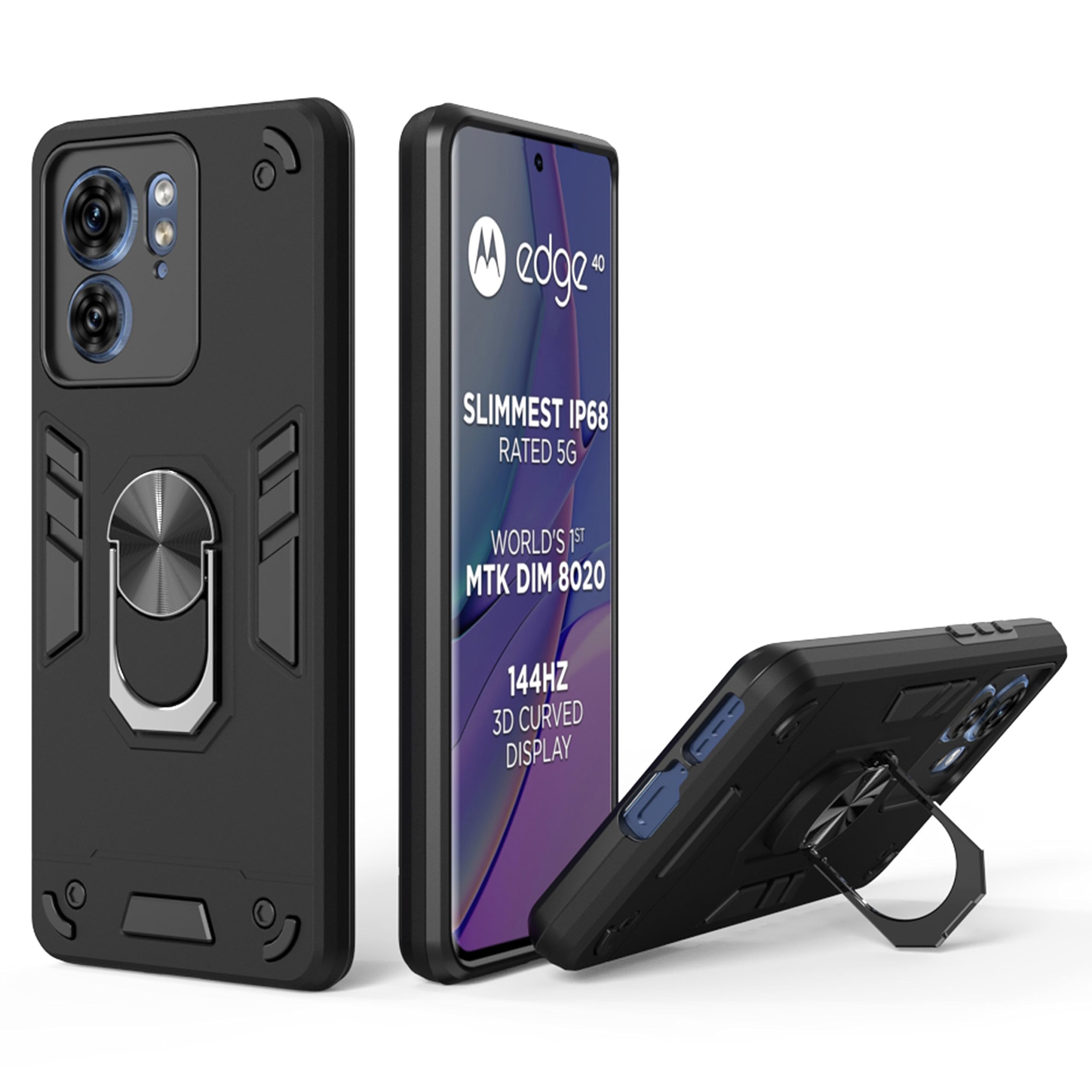 amazon basics Back Case Cover for Motorola Edge 40 5G (Silicone_Black) (B0CH9RSPYG) Amazon Price History, Amazon Price Tracker