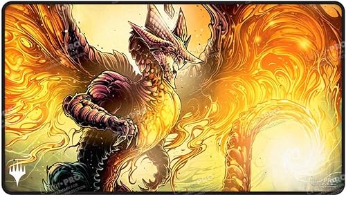 Ultra PRO - Tarkir Dragonstorm Betor, Kin to All Black Stitched Playmat for Magi