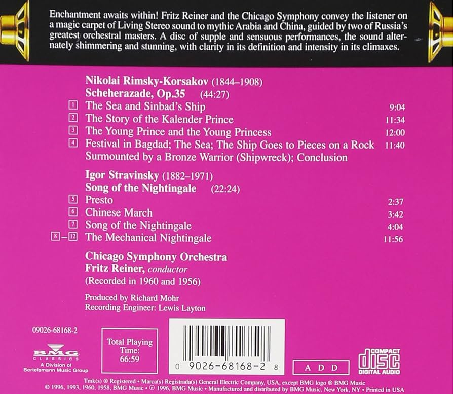 Rimsky-Korsakov - Scheherazade, etc: Amazon.co.uk: CDs & Vinyl