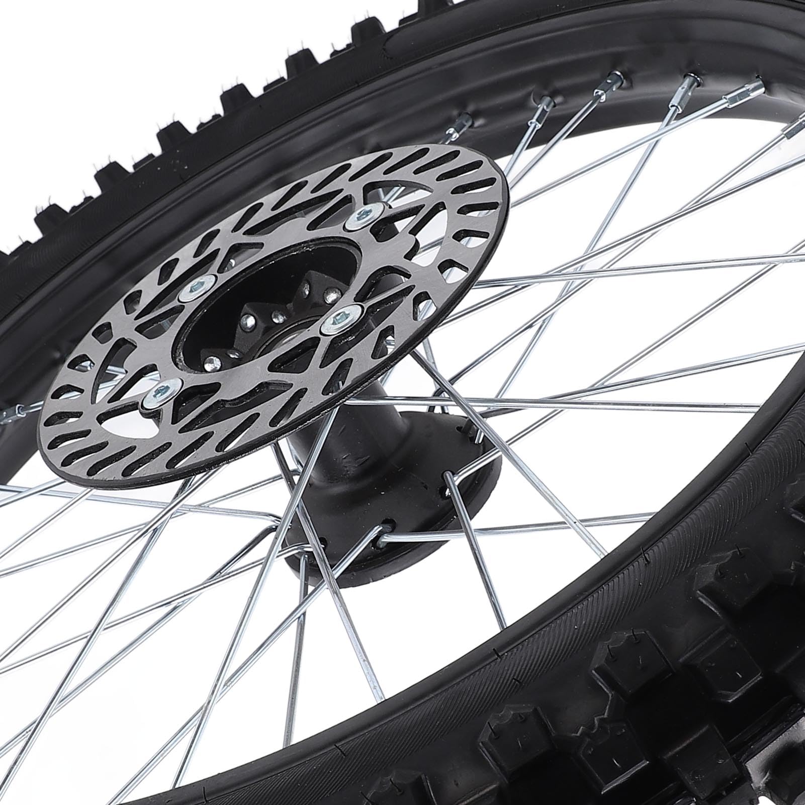 17 Zoll Dirt Bike Frontrad Reifenbaugruppe 70/100-17 2,75-17 15 Mm Achsen 190-mm-Bremsrotor