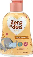 Zero a Dois, Loção Hidratante para Bebê, Aroma Suave, 250ml