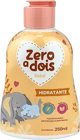 Zero a Dois, Loção Hidratante para Bebê, Aroma Suave, 250ml