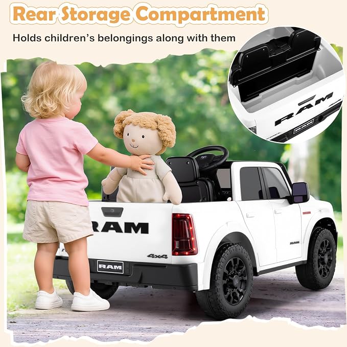 Carro eléctrico 24V 2 asientos para niños Costzon miniatura 5