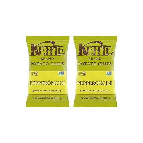 Miniatura 10 de Papas fritas Kettle Brand, papas fritas Pepperoncini Kettle, 7.5 onzas