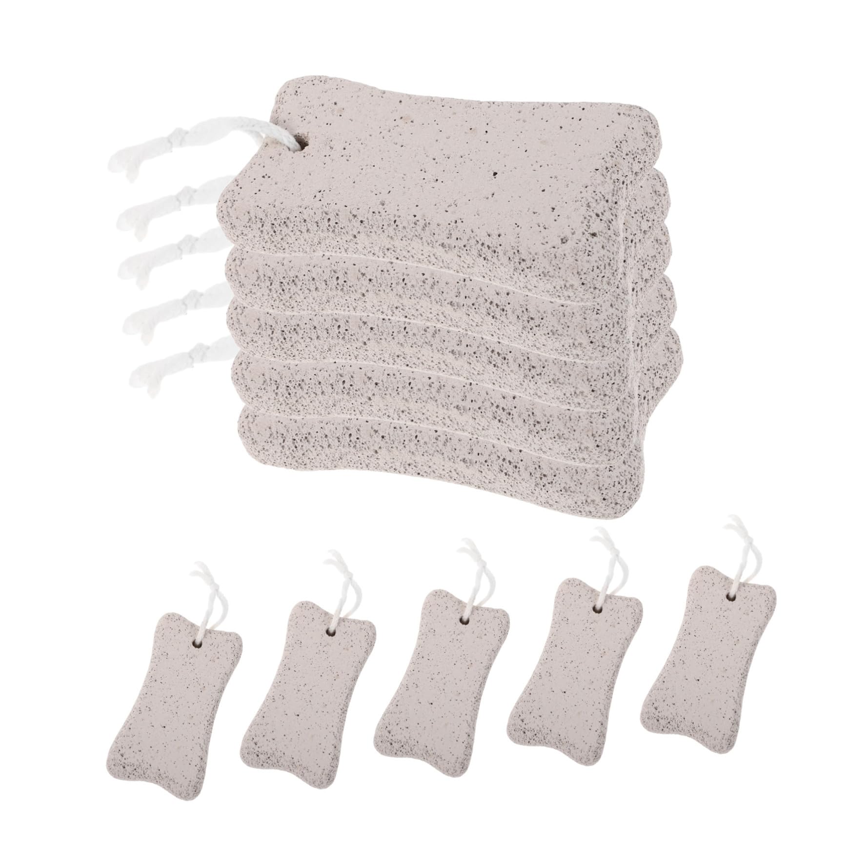 WOONEKY 10 Piezas Bloques de Molar para Pequeños Animales Piedra de Masticar para Hámster Chinchilla Conejo y Cobaya Juguetes Naturales para Lijar Dientes Material Seguro y Duradero para