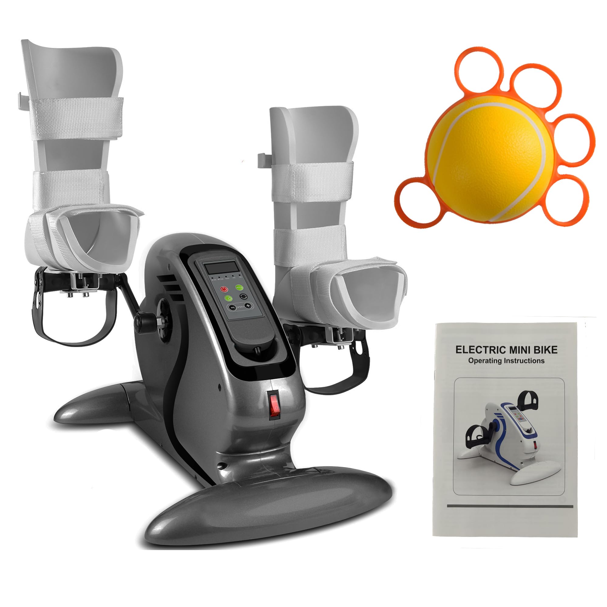RECOVION Electric Pedal Exerciser for Seniors with Remote Control
