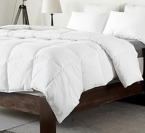 Miniatura 6 de Cheer Collection Lujoso edredón blanco hipoalergénico alternativo para todas las estaciones, tamaño King (96 x 108)