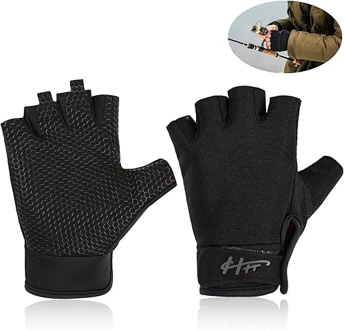 Miniatura 8 de Guantes sin dedos, guantes de pesca, guantes de remo, guantes de remo, guantes de kayak, guantes de agua, guantes deportivos, guantes de pesca para