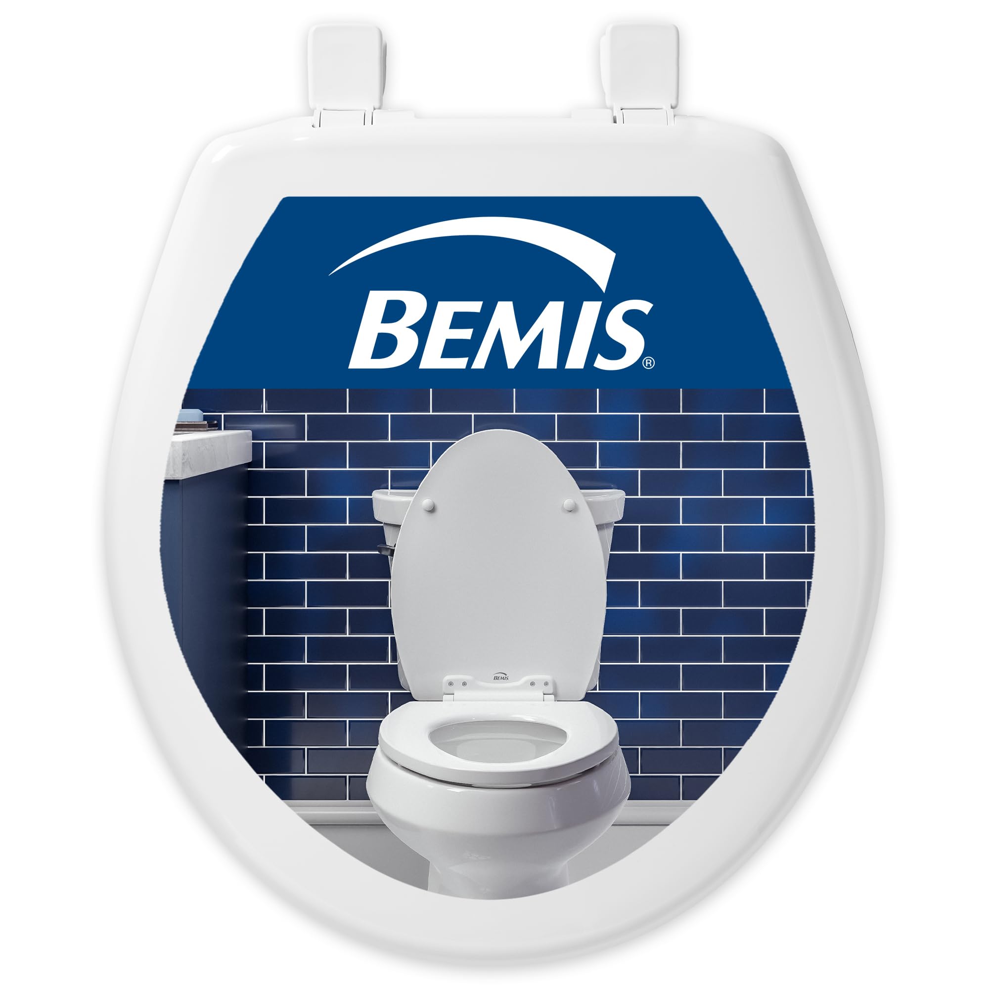 Bemis 730SLEC 000 Toilet Seat, White, Round