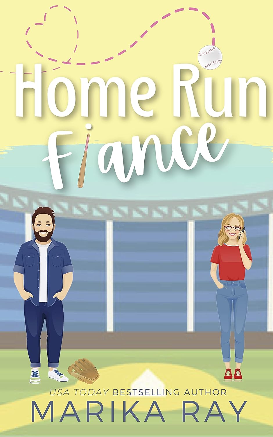 Home Run Fiancé A Sweet Sports Romance (Faking It Book 2) Kindle edition by Ray, Marika