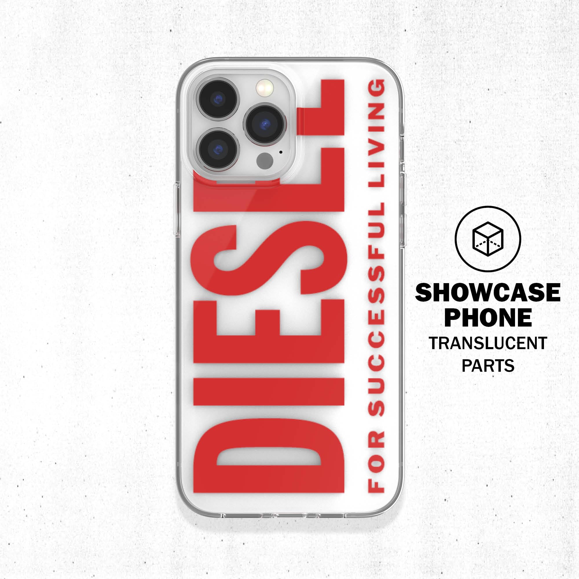 Amazon.co.jp: DIESEL iPhone13ProMax ケース 6.7インチ クリアケース