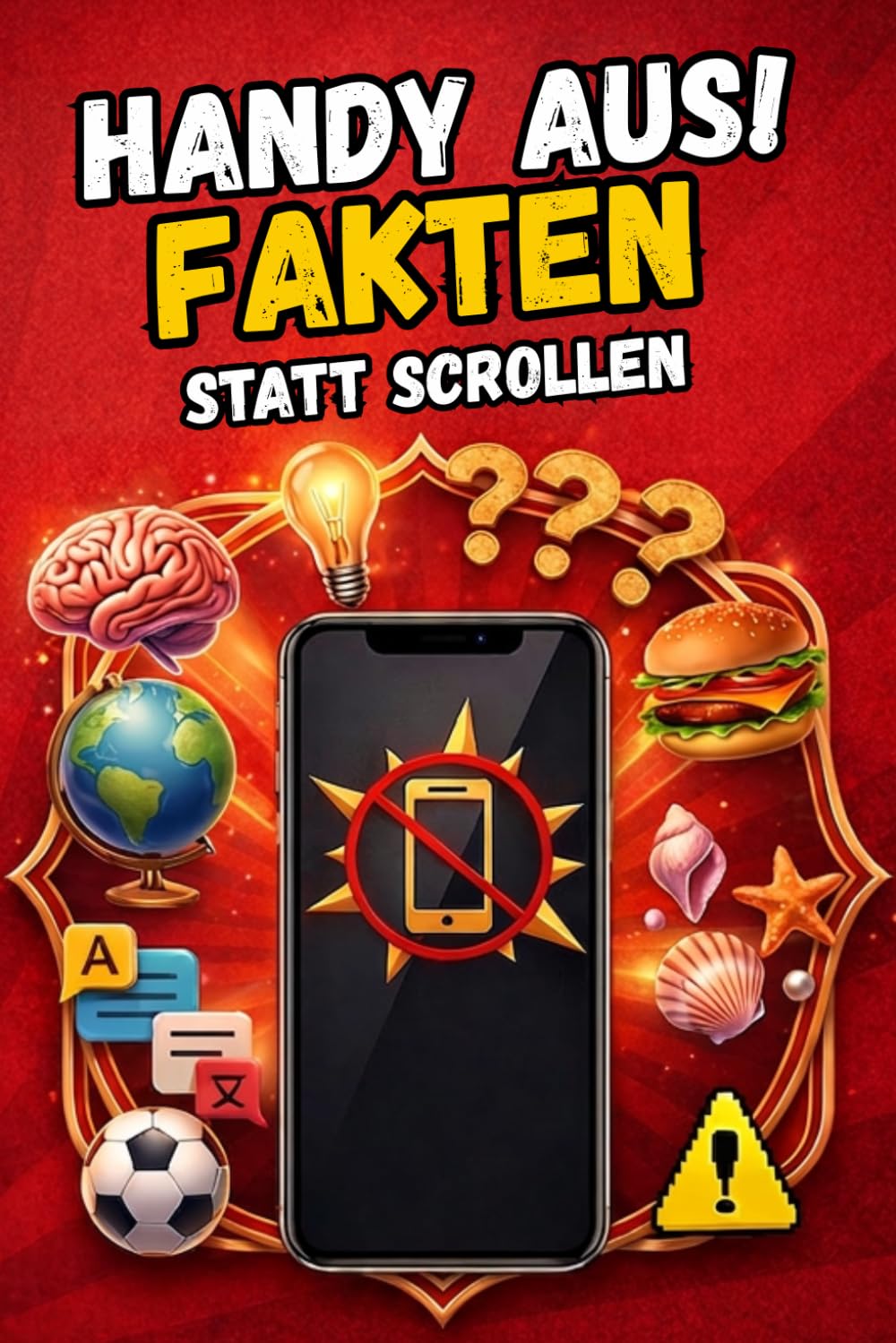 Handy aus! Fakten statt Scrollen: Kuriose, verblüffende und spannende Fakten aus Wissenschaft, Natur und Geschichte · Wissen zum Staunen und Weitererzählen, geschenk für teenager