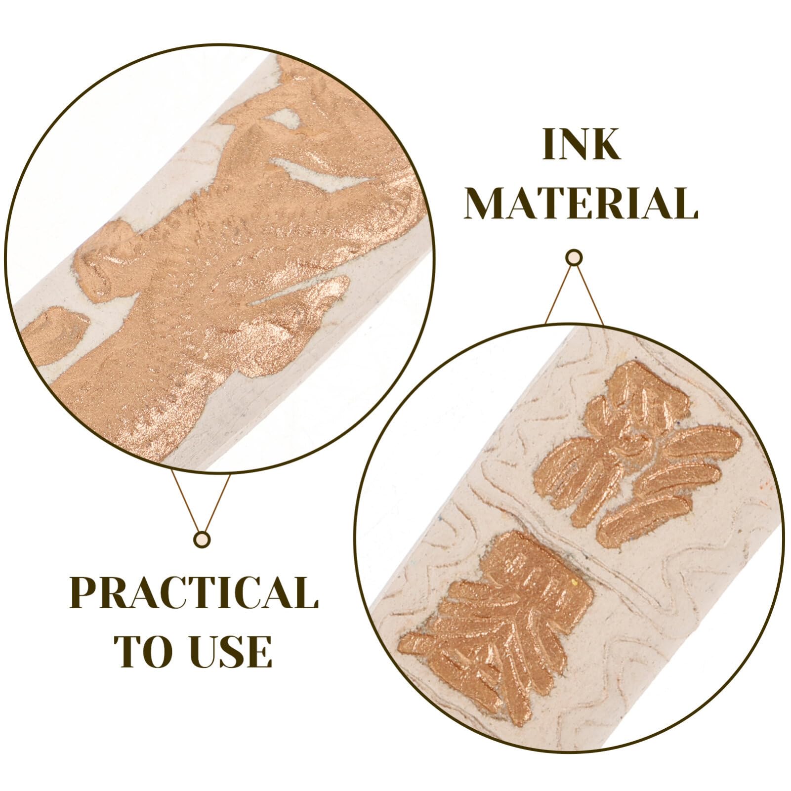 HOODANCOS 7pcs Ink Stick for Traditional Chinese Calligraphy and Painting Handmade Drawing Ink Block for Students and Artists and Easy to Use - Image 4