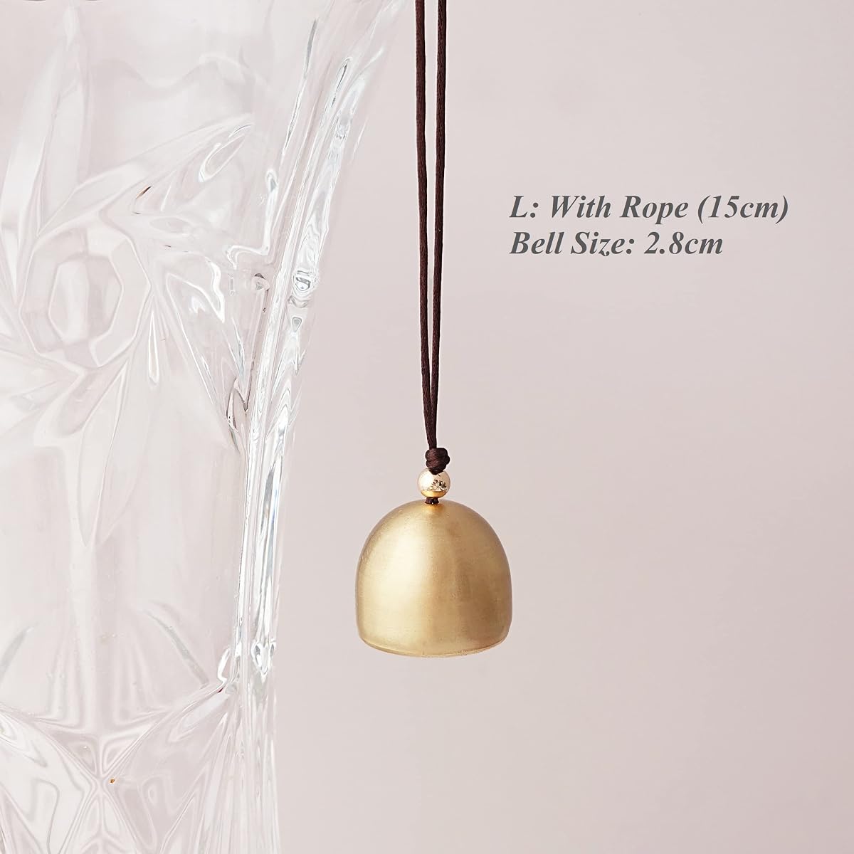 2pcs Small Door Hanging Bells, Door Opening Alert Decor Bell for Good Luck