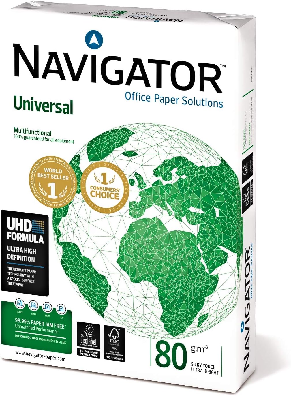 NAVIGATOR UNIVERSAL, 80 g/qm, DIN A4 Copier Paper