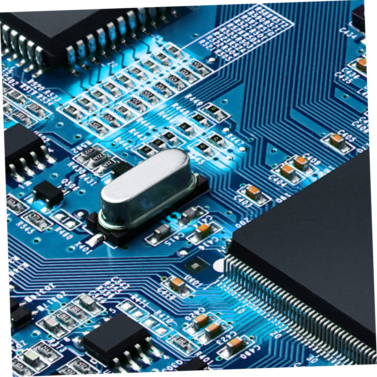 Artibetter 100 Oscillateurs à Cristal Passifs Hc-49s 16 Mhz, 16.000 Mhz Dip 2 Broches, Lot de 100 Pièces, Résonateurs à Quartz pour Télécommandes et Appareils Électroniques Professionnels