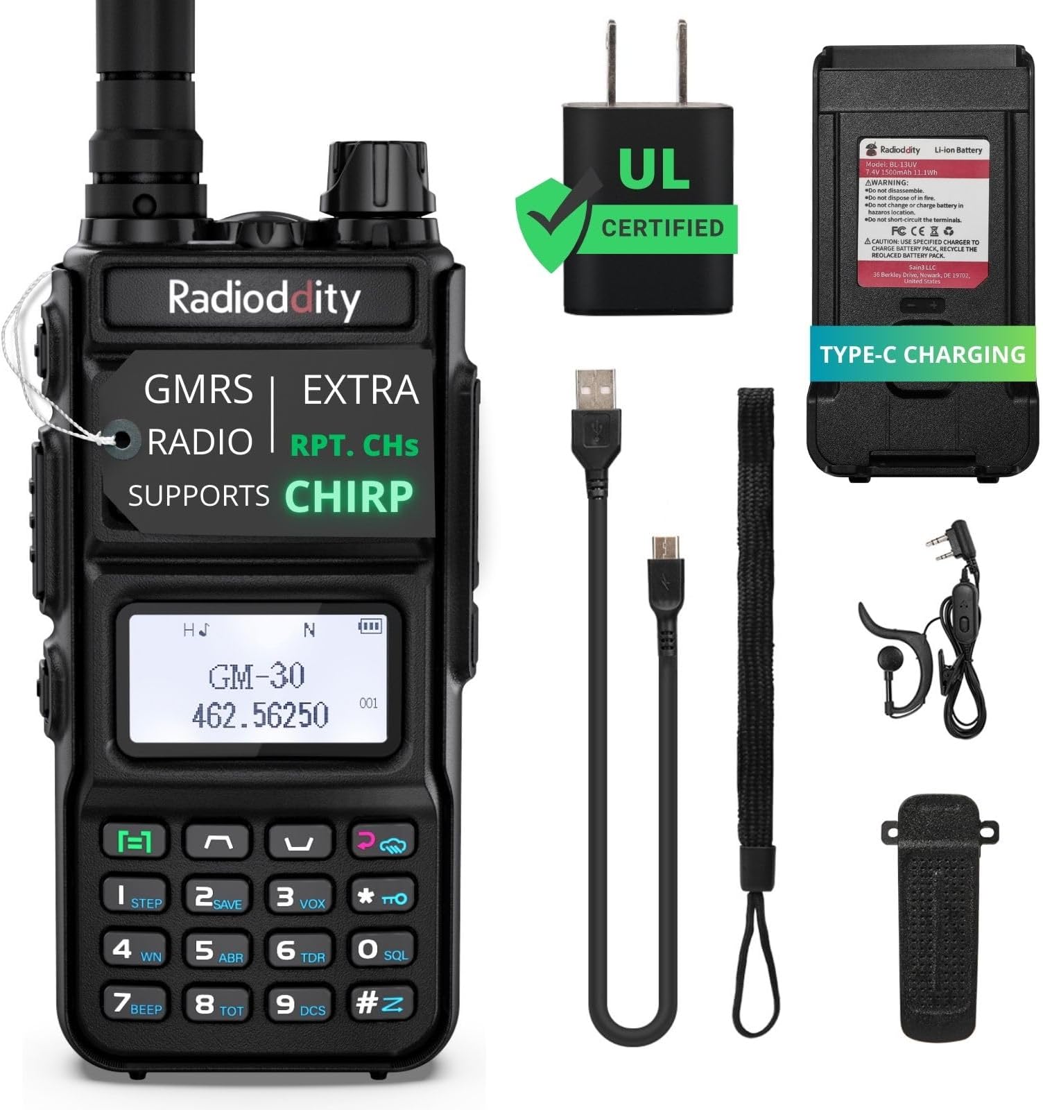 GM-30 GMRS Radio