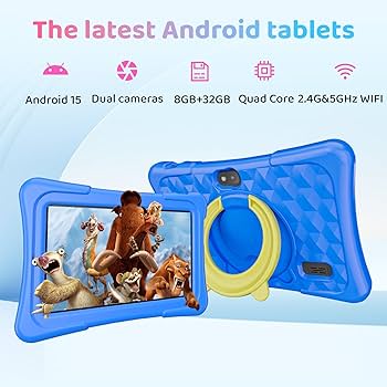 Amazon.com : Kids Tablet, 7 inch Android 15 Tablet for Kids