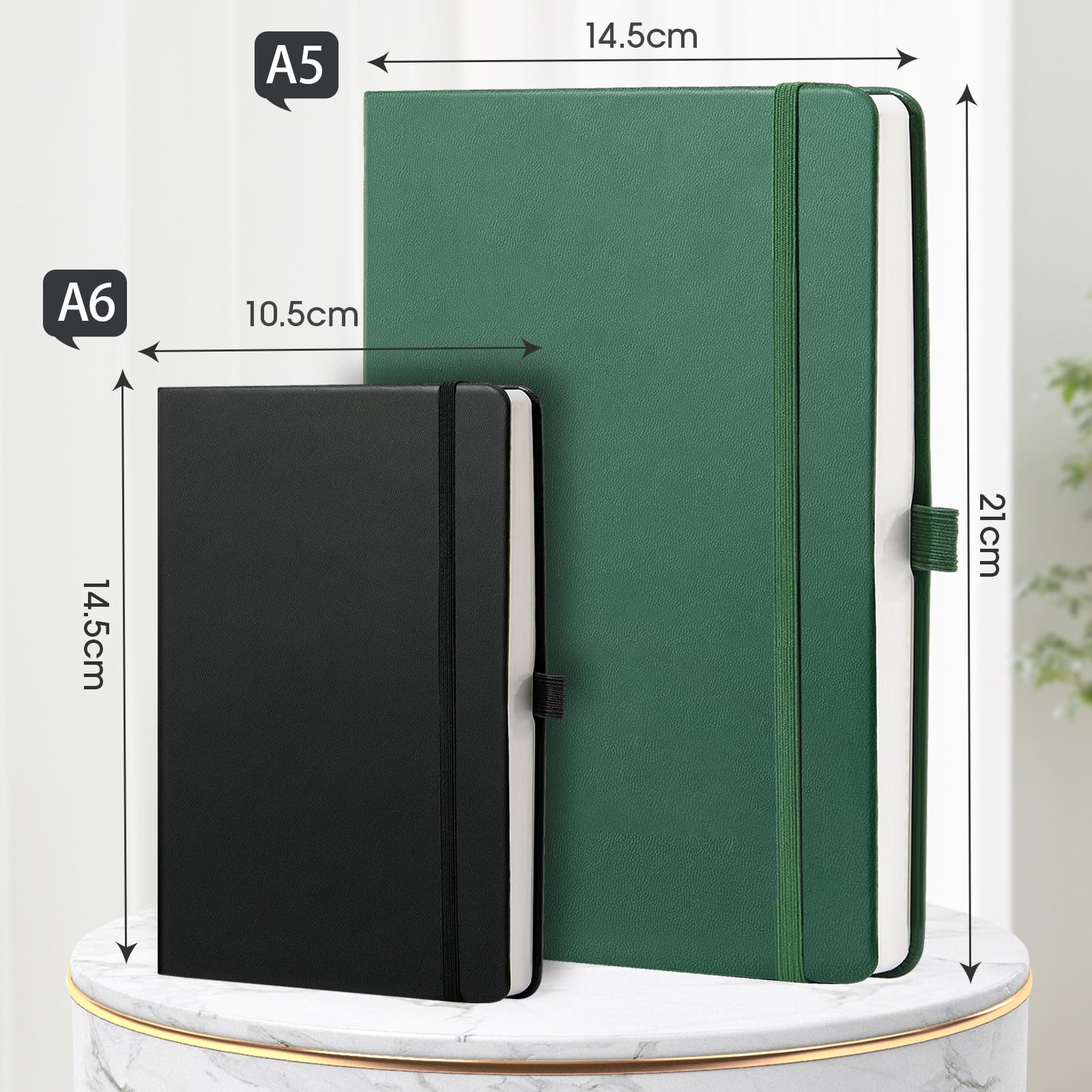 Amazon | バレットジャーナル専用ノート A5 クラシック ドット方眼
