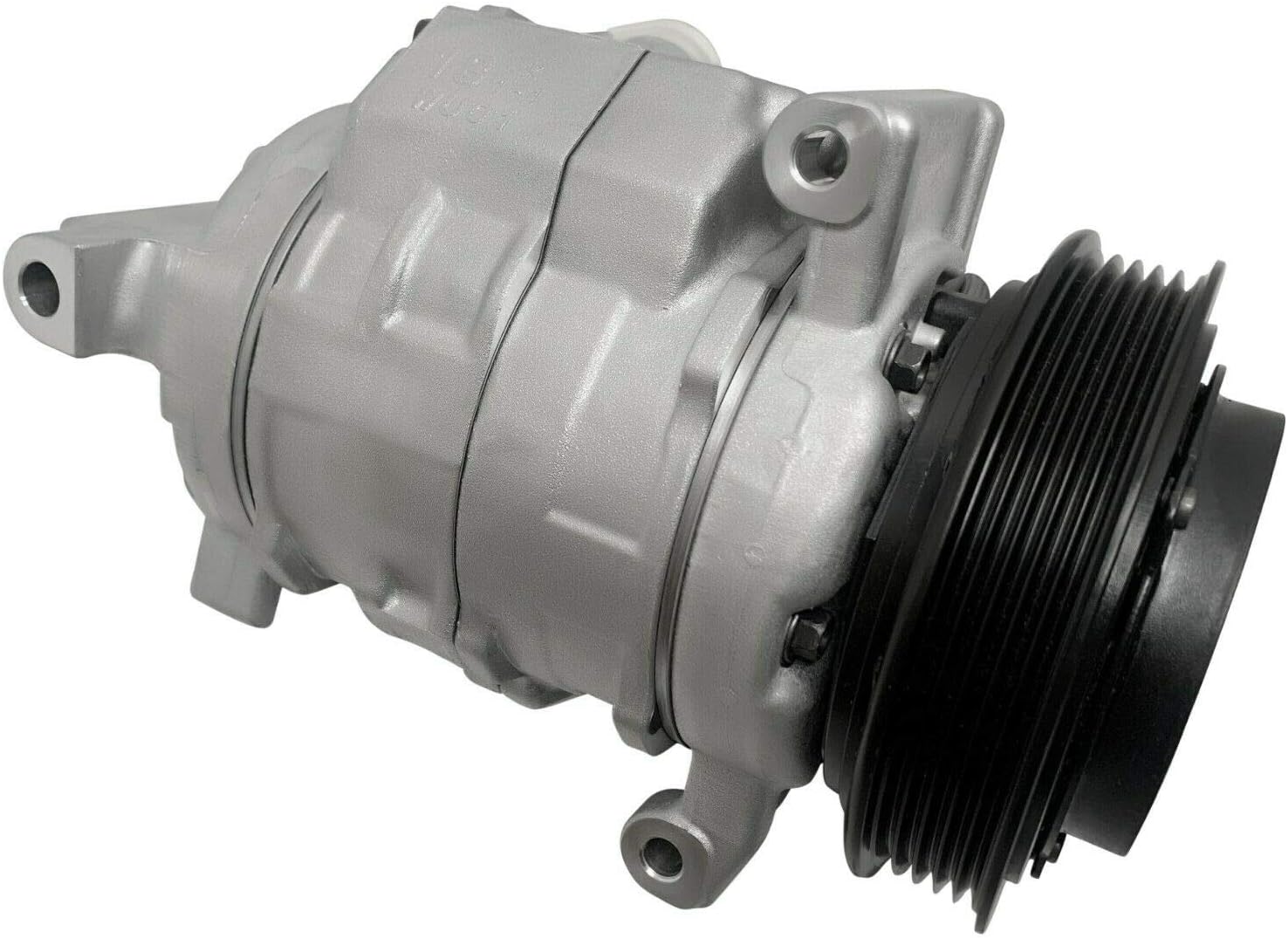 RYC Automotive Air Conditioning Compressor and A/C Clutch AIG343 (Fits Chevrolet Captiva Sport 2.4L 2012, 2013, 2014, 2015. 6 Groove Pulley)
