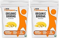 Vista 8 de BulkSupplements.com Polvo de plátano – Polvo saborizante de plátano – Polvo de batido – Polvo de plátano – Polvo de fruta – Polvo de plátano – Polvo