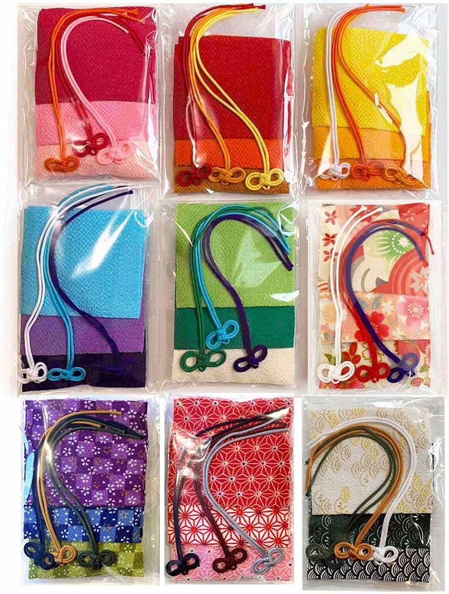 Amazon 手芸キット お守り袋 手作りキット ちりめん お守り 3個セット ピンク系3色 手芸キット 通販