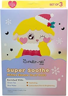 The Crème Shop Bubbly Mates - Máscara de hoja...