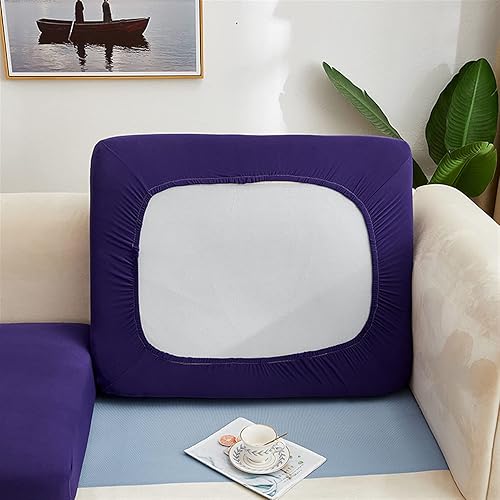 Liveinu Fundas de cojín elásticas para cojines de sofá, fundas de asiento de caravana, protector de sofá de dos asientos, de elastano, protector de