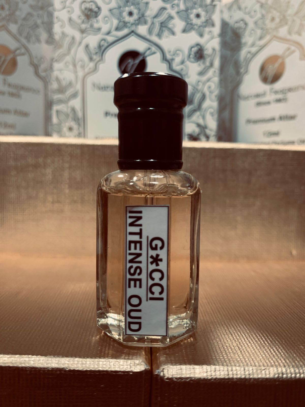 Natural Fragrance G*cci Intense Oud Inspired Concentrated Perfume Attar Oil for Women and Men. (12 ml)