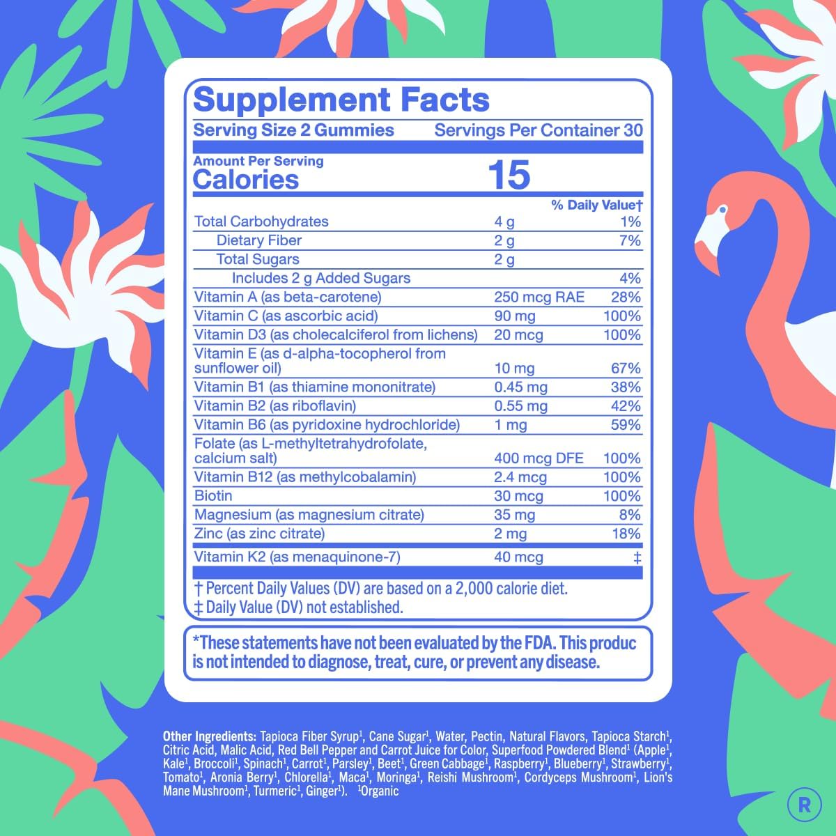 FIRST DAY Multivitamin for Women - Daily Womens Multivitamin Gummies - Vitamin A C D E B12, Magnesium, Zinc, Biotin – Vegan, Gluten Free Womens Vitamins - Hair Growth, Skin, Energy – 30 Day Supply - Image 3