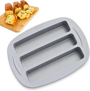 AKENZ - Kastenform Silikon-Rechteckform für Mini-Kuchen für Aperitifs, Gebäck und Kuchen - Kompatibel mit der verbesserten Cake Factory