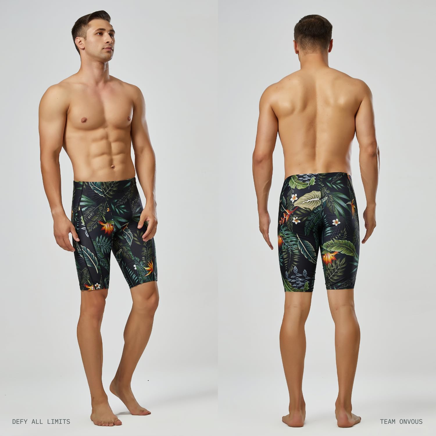 Pro Series Swim Jammers for Men | Men's Athletic Swimwear Jammer | Mens Jammer for Swimming | Mens Swim Jammers Size 28-38 - Image 2